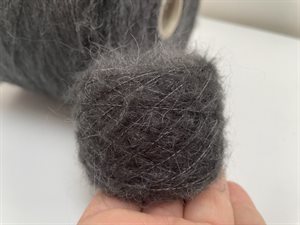 Kid mohair - i antracit, 25 gram